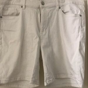 Joe fresh white shorts